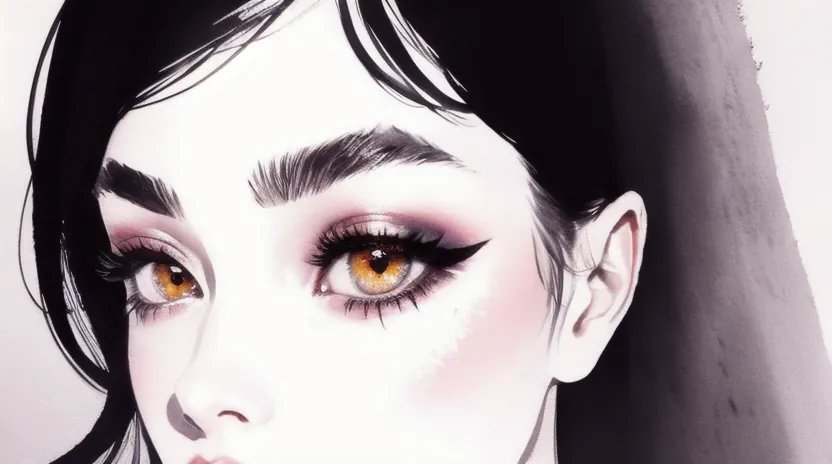 目元の印象を変える「ライン設定」の重要性