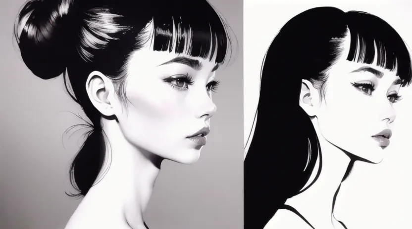 ツヤと丸みを形状記憶させる「テンションブロー」