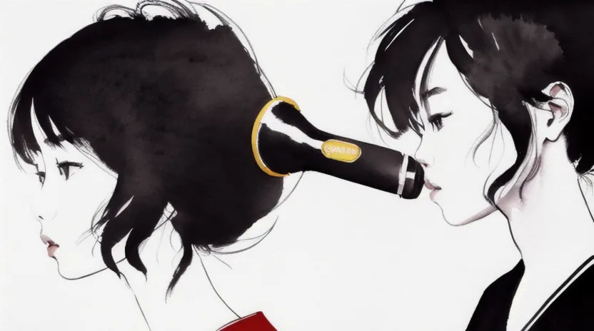 髪の水分残りは厳禁！パリパリの原因となる湿気を完全に飛ばすブロー技術