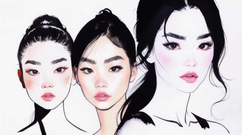 眉毛の太さと濃さも重要！黒髪でも重く見えないバランス調整術