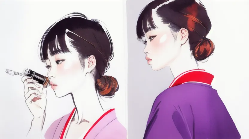 仕上げの「重み」が重要！乾燥による縮みを防ぎ長さをキープするスタイリング剤との併用