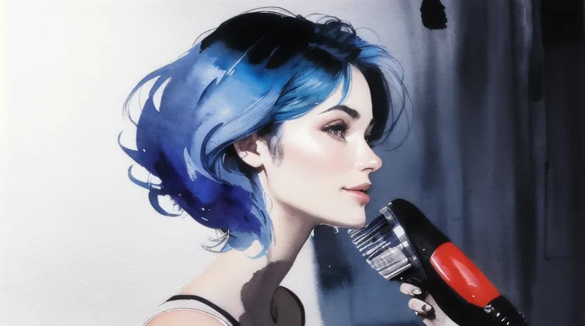 ドライヤーの熱ダメージが色落ちを加速させる？温度管理の重要性