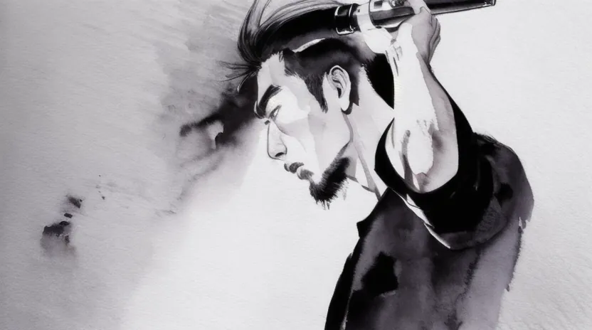 サイドをタイトに抑えてメリハリを作る乾かし方