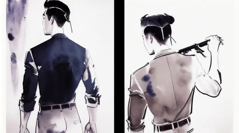 垂らした前髪がベタつかないスタイリング剤の量