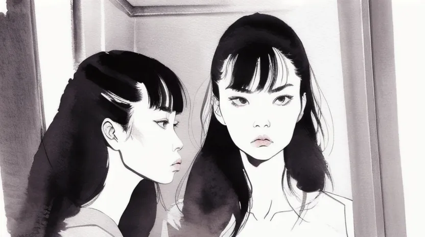 なぜ透けて見えるのか？汗や皮脂による束感と生え癖のメカニズム