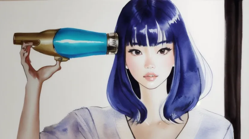 キューティクルを整えて厚みを出す「冷風仕上げ」の科学