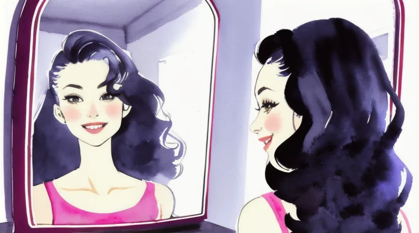 パーマをかけると髪は短くなる?「上がり」を計算した長さ設定