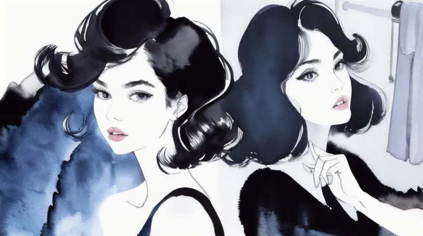 ミディアム・ボブのくびれや動きを作る乾かし方のコツ