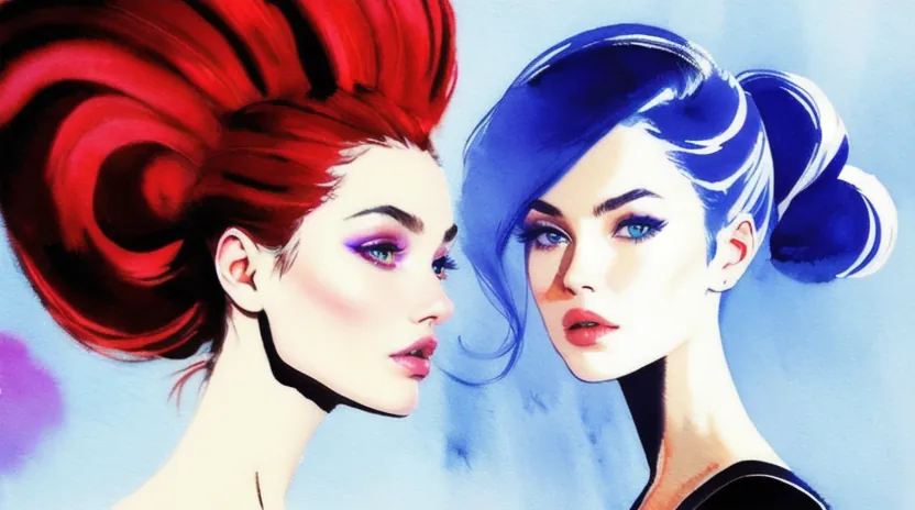 毛先ニュアンスを作る冷風と温風の使い分け