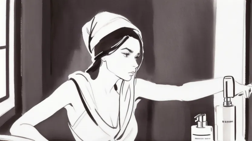 ドライヤーで温めたタオルを活用する浸透促進テクニック