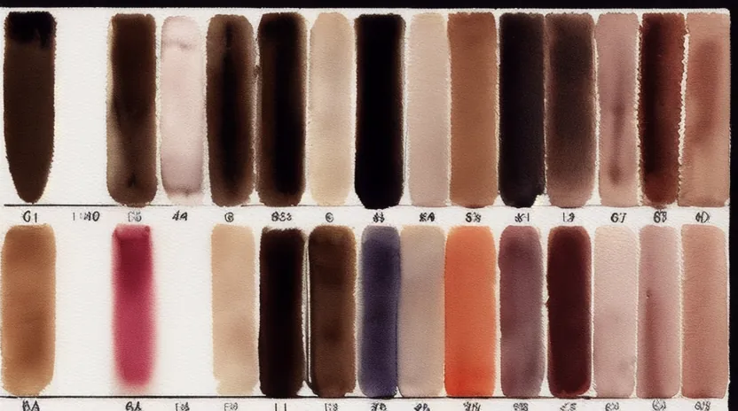 日本ヘアカラー協会（JHCA）のレベルスケールと地毛の明るさ基準