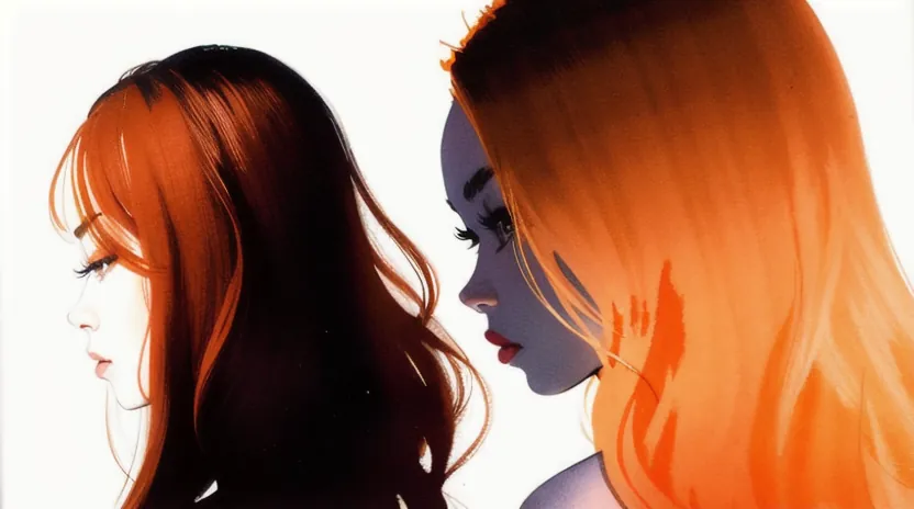 1回ブリーチの明るさレベルは「14〜15トーン」のオレンジが目安