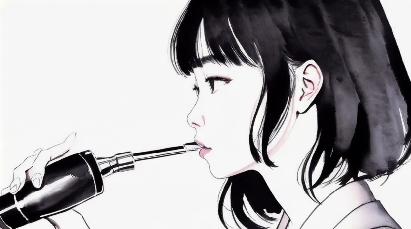 余分な髪をサイドに流す「熱の当て方」の極意