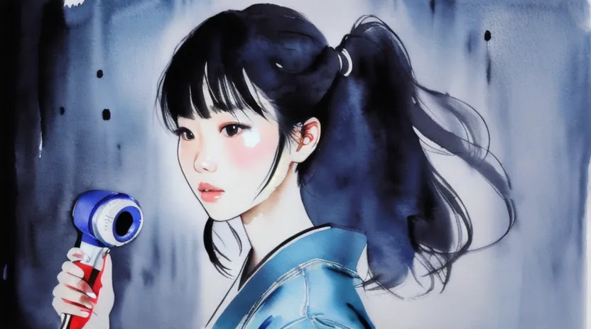 仕上げの冷風機能でスタイルを一日中キープする