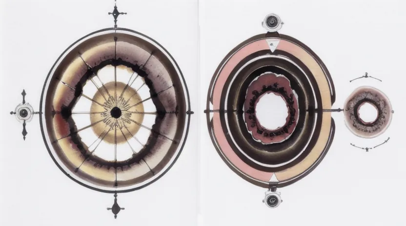 髪の断面形状とタンパク質の変性