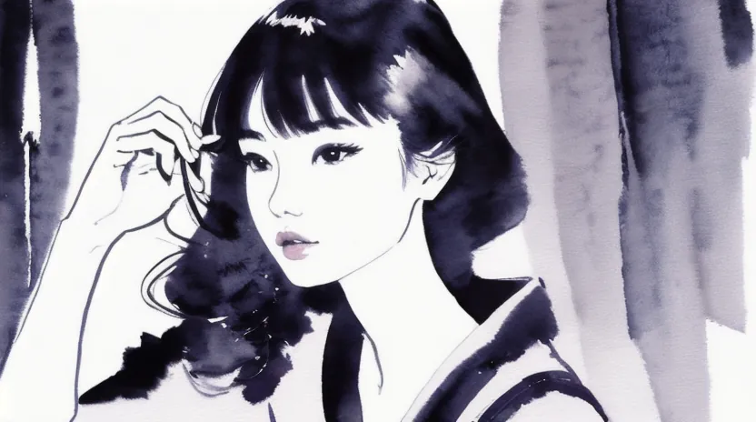 ストレートアイロンで自然なカールを作る温度と手首の角度