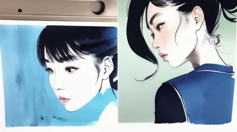 毛先のパサつきを防ぐ冷風(クールショット)の仕上げ効果