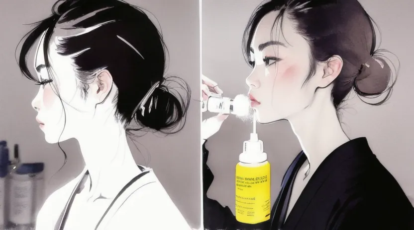 ボリュームを損なわないスタイリング剤とドライヤーの併用順序