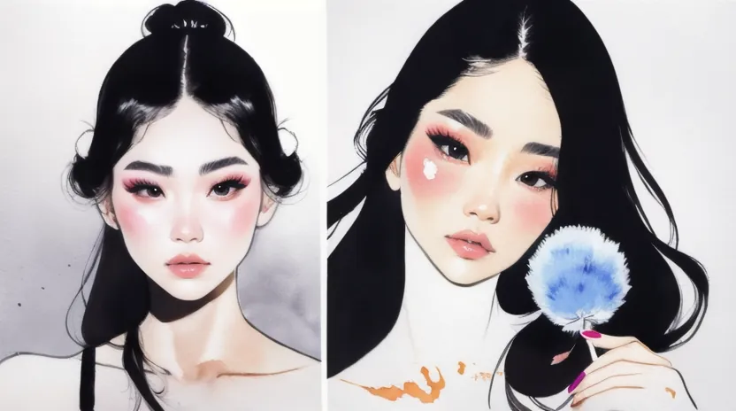 おでこの皮脂と汗対策で夕方までふんわり前髪を守る