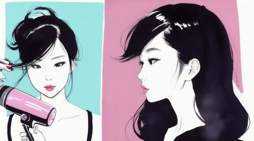 仕上げの冷風でボリュームを維持する方法