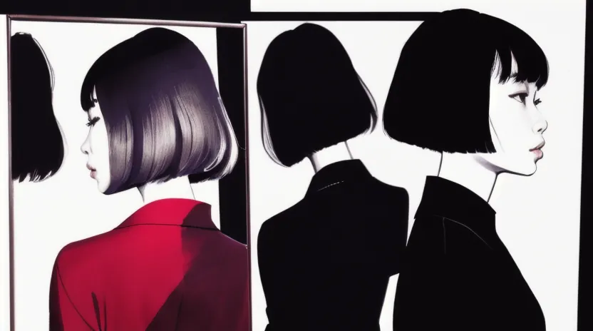 ボブのシルエットを美しく整えるプロ直伝のハンドドライ