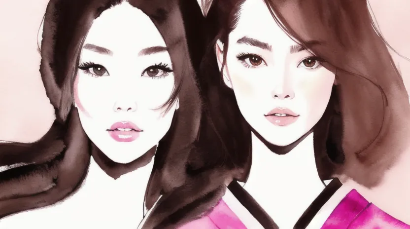 寒色系と暖色系の仕上がりの差