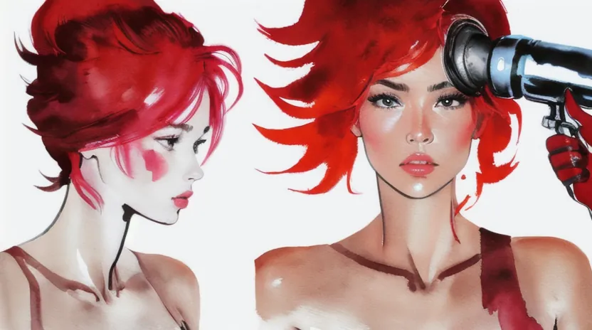 ドライヤーの熱ダメージと退色の関係性