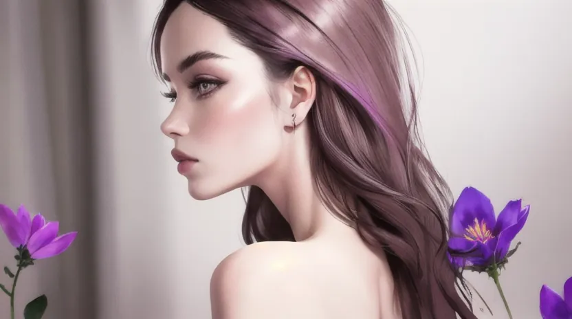 艶を引き出し重たさを感じさせないカラー配合