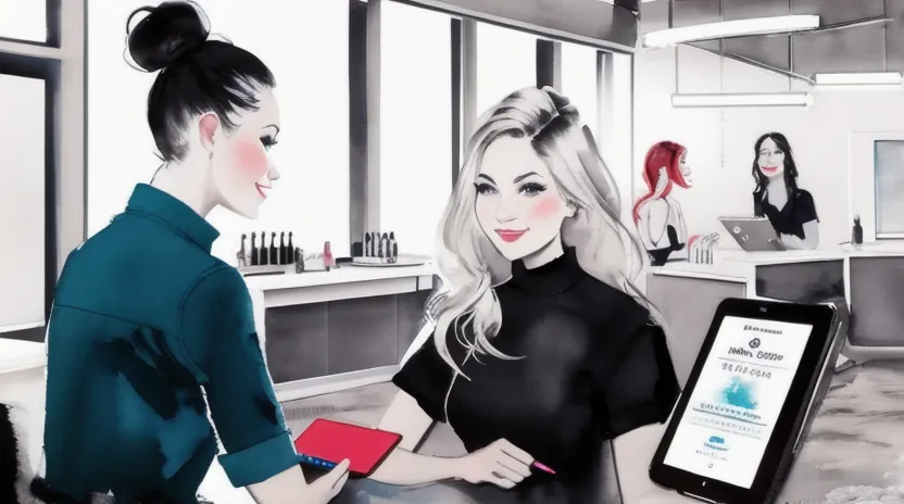 美容室での相談とプロの技術による自然な白髪ぼかし