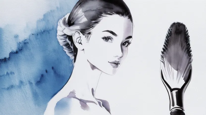 生え癖をリセットするブラッシングのコツ