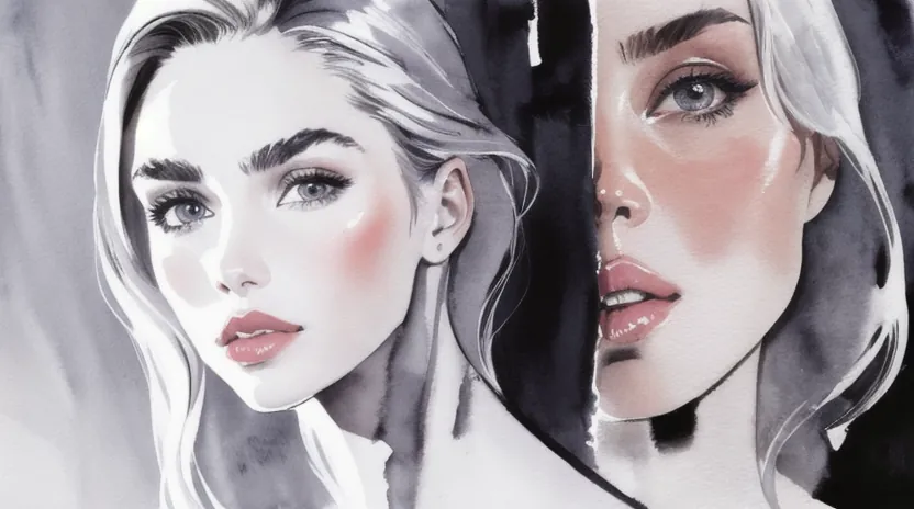 黄みを徹底的に消したプラチナやシルバー系が鉄則