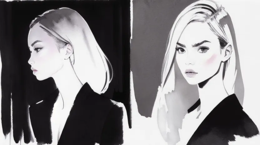 コントラストを意識したハイトーンカラーの魅力