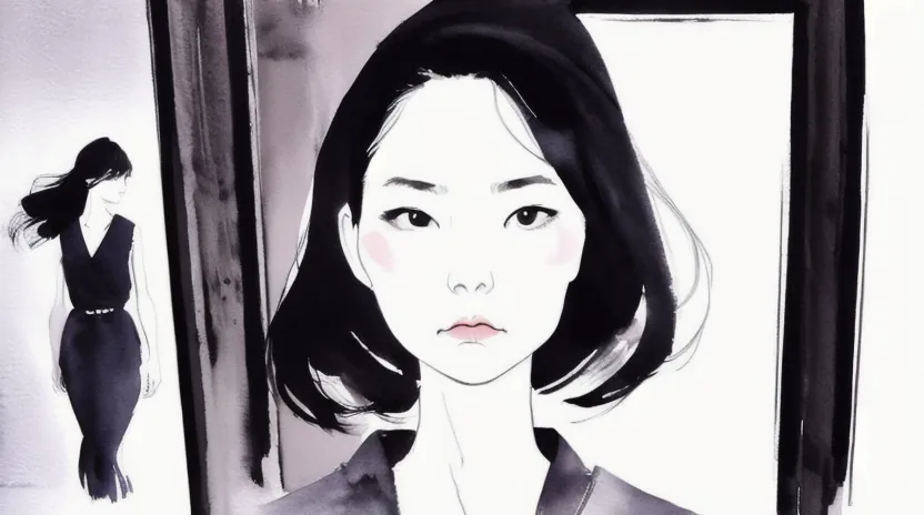 黒髪が重く見えてしまう視覚的なメカニズム