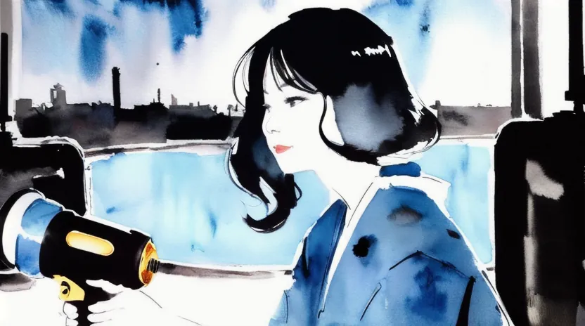 仕上げの冷風が黒髪のツヤとまとまりを決める理由