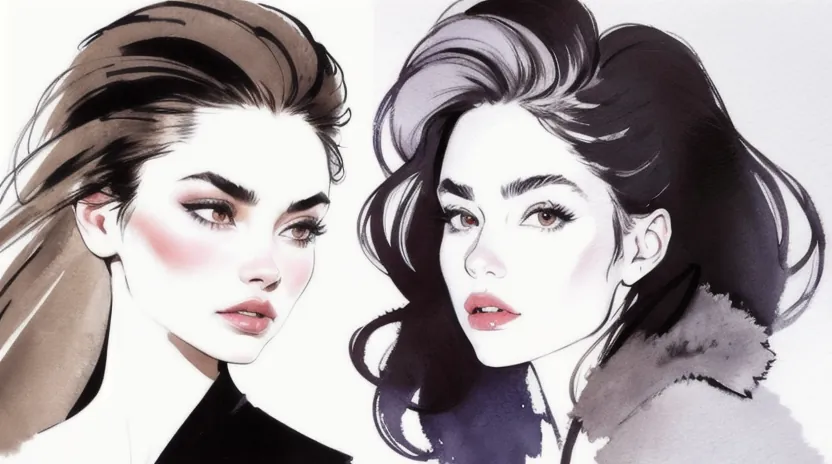 分け目を変えて境界線をぼかすブローの具体的な手順