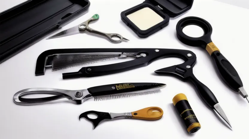 失敗しないための必須道具と三面鏡のセットアップ