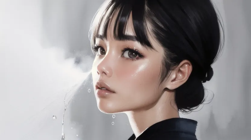 根元が肝心！くせ毛をリセットする正しい濡らし方