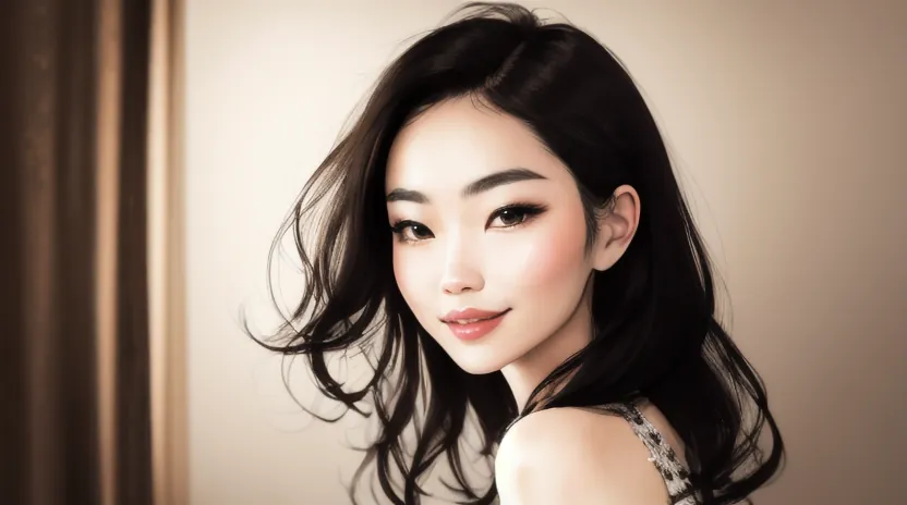 シースルーバングを成功させる隙間の作り方